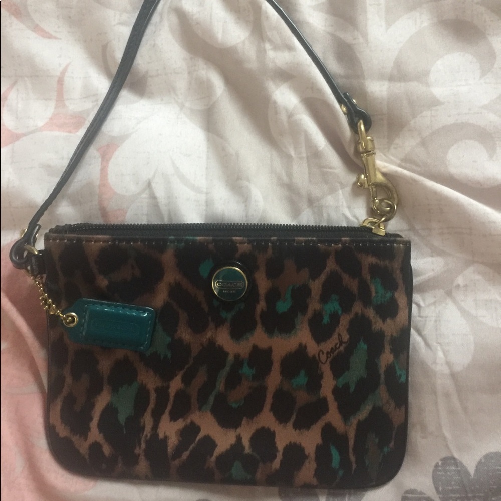 Authentic coach coin wallet